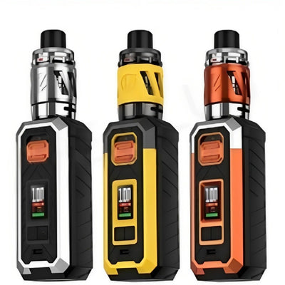 Vaporesso Armour S Vape Kit is available in Silver, Yellow and Orange Colors at GvapeKing