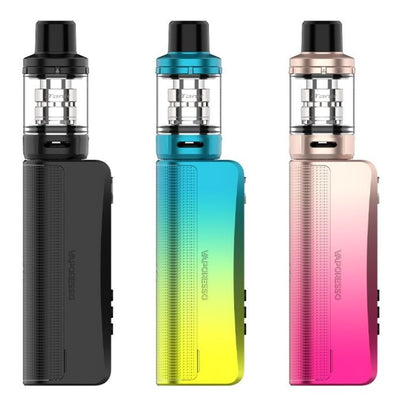 Vaporesso GEN 80 S Kit is available in dark black, aurora green and sunset glow colors at gvapeking