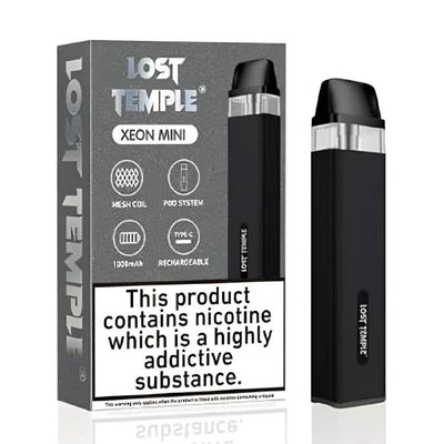 Lost Temple Xeon Mini Kit available in Black Color at GvapeKing