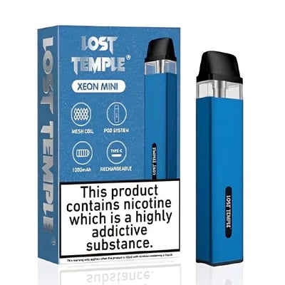 Lost Temple Xeon Mini Kit available in Blue Color at GvapeKing