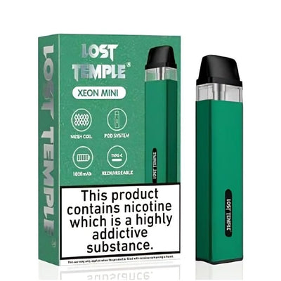 Lost Temple Xeon Mini Kit available in Green Color at GvapeKing