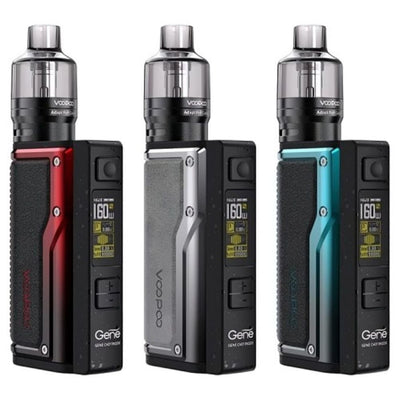 Voopoo Argus GT Vape Kit is available in Vintage Grey, Red Black and Blue Black Colors at GvapeKing