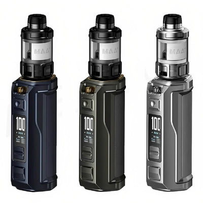 Voopoo Argus XT 100W Kit in Silver Grey, Dark Blue and Graphite Colors available at GvapeKing