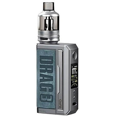 VOOPOO Drag 3 Kit with TPP Pod Tank available in Prussian Blue color at gvapeking