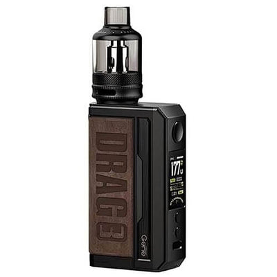 VOOPOO Drag 3 Kit with TPP Pod Tank available in Sandy Brown color at gvapeking