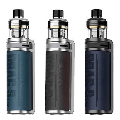 VOOPOO Drag S Pro Kit - 3000mAh available in Sapphire Blue, Garda Blue, and Gobi Grey Colors at Gvapeing