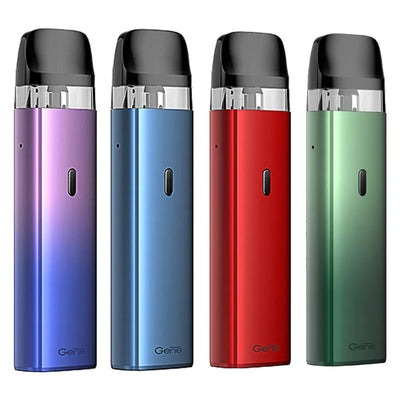 Voopoo Vinci Pod SE Kit available in Provence Purple, Dawn Blue, Flame Red, and Forest Green Colors at GvapeKing